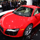 Illustration for article titled Audi R8 5.2 FSI Makes Live Detroit Debut